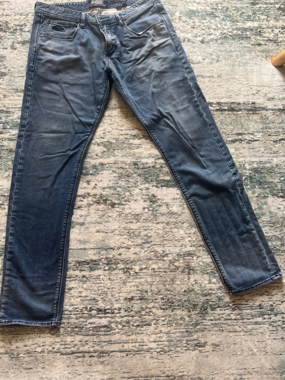 Super dry Vintage Slim Tapered Jeans